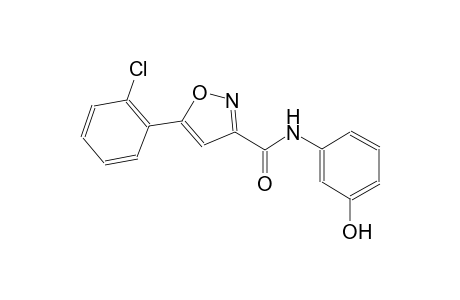 3-isoxazolecarboxamide, 5-(2-chlorophenyl)-N-(3-hydroxyphenyl)-