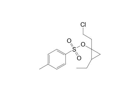 (E)-1-(2-Chloroethyl)-2-ethyl-1-tosyloxycyclopropane
