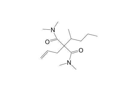 Propanediamide, N,N,N',N'-tetramethyl-2-(1-methylbutyl)-2-(2-propenyl)-