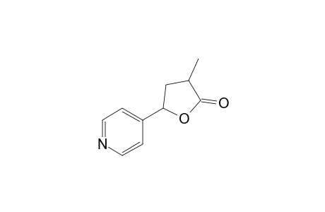 3-Methyl-5-(pyridin-4-yl)dihydrofuran-2-one