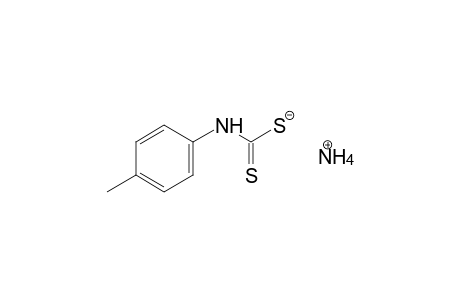dithio-p-methylcarbanilic acid, monoammonium salt