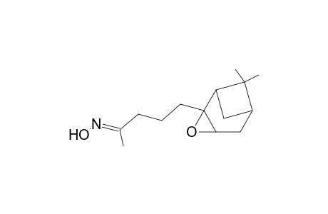 2,3-Epoxy-7,7-dimethylbicyclo[3.1.1]heptane-2-pentane-4'-one oxime