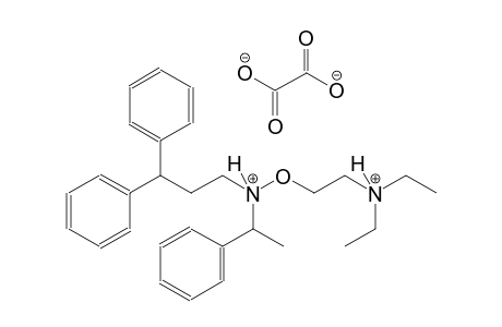 (2-{[(3,3-diphenylpropyl)(1-phenylethyl)ammonio]oxy}ethyl)(diethyl)ammonium oxalate