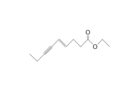 (E)-4-Nonen-6-ynoic acid, ethyl ester