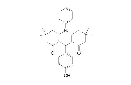 9-(4-hydroxyphenyl)-3,3,6,6-tetramethyl-10-phenyl-3,4,6,7,9,10-hexahydro-1,8(2H,5H)-acridinedione