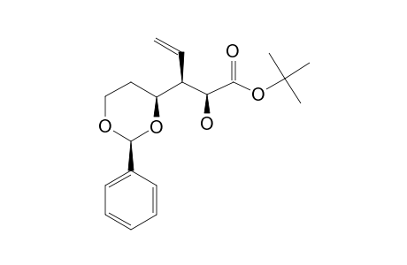 [SYN(3,*),SYN(2,3)]-26A;TERT.-BUTYL-(2S,3S)-2-HYDROXY-3-[(2S,4S)-2-PHENYL-1,3-DIOXAN-4-YL]-PENT-4-ENOATE