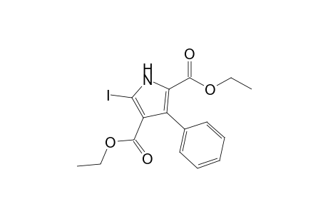 5-iodo-3-phenyl-1H-pyrrole-2,4-dicarboxylic acid diethyl ester