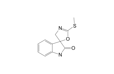 (+)-2'-(METHYLSULFANYL)-SPIRO-[INDOLINE-3,5'-[4',5']-DIHYDROOXAZOL]-2-ONE