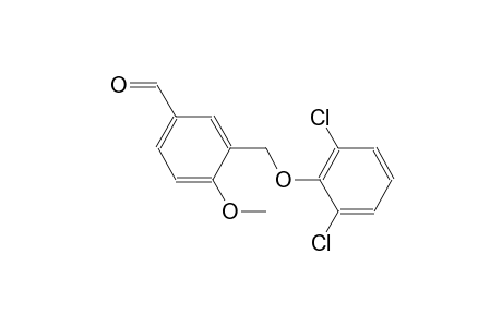 3-[(2,6-dichlorophenoxy)methyl]-4-methoxybenzaldehyde