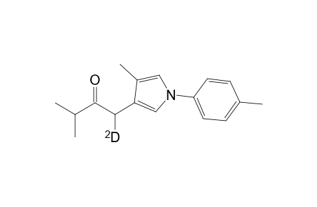 1-deuterio-3-methyl-1-[4-methyl-1-(4-methylphenyl)-3-pyrrolyl]-2-butanone