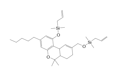 Allyl([9-(([allyl(dimethyl)silyl]oxy)methyl)-6,6-dimethyl-3-pentyl-6a,7,8,10a-tetrahydro-6H-benzo[c]chromen-1-yl]oxy)dimethylsilane