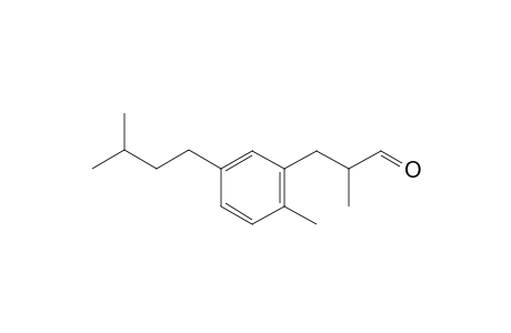 3-(5-Isopentyl-2-methylphenyl)-2-methylpropanal
