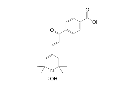 3-[2-(4-Carboxybenzoyl)ethenyl]-2,6-dihydro-2,2,6,6-tetramethyl-1H,3H-pyridin-1-yloxyl redical