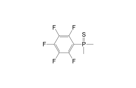 Phosphine sulfide, dimethyl(pentafluorophenyl)-