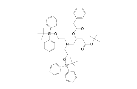 (R)-TERT.-BUTYL-3-PHENYLACETYLOXY-4-[N,N-BIS-(2-TERT.-BUTYLDIPHENYLSILYLOXYETHYL)-AMINO]-BUTYRATE