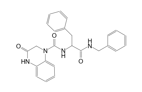 1(2H)-quinoxalinecarboxamide, 3,4-dihydro-3-oxo-N-[(1S)-2-oxo-1-(phenylmethyl)-2-[(phenylmethyl)amino]ethyl]-