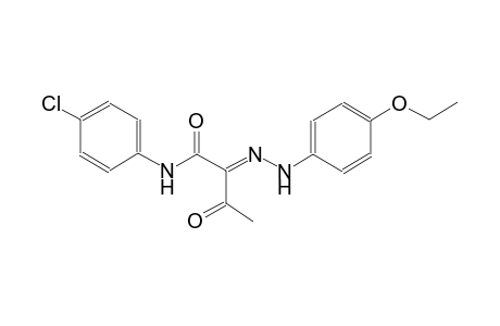butanamide, N-(4-chlorophenyl)-2-[(4-ethoxyphenyl)hydrazono]-3-oxo-, (2E)-