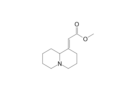 (2E)-2-(2,3,4,6,7,8,9,9a-octahydroquinolizin-1-ylidene)acetic acid methyl ester