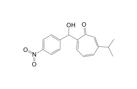 2-(.alpha-Hydroxy-4-nitrobenzyl)-6-isopropyltropone