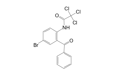 N-(2-Benzoyl-4-bromo-phenyl)-2,2,2-trichloro-acetamide