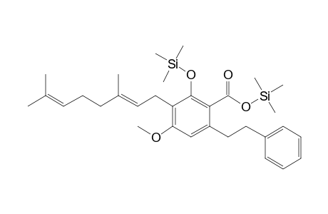 Amorfrutin B, 2tms derivative