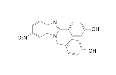 1-(p-hydroxybenzyl)-2-(p-hydroxyphenyl)-6-nitrobenzimidazole