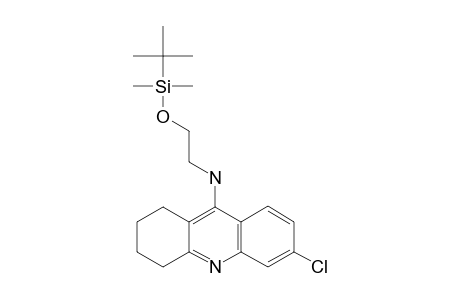 N-[2-[[TERT.-BUTYL-(DIMETHYL)-SILYL]-OXY]-ETHYL]-6-CHLORO-1,2,3,4-TETRAHYDROACRIDIN-9-AMINE