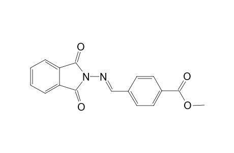 4-[(E)-(1,3-dioxo-2-isoindolyl)iminomethyl]benzoic acid methyl ester
