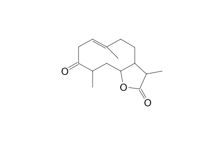 (E)-3,6,10-Trimethyl-3a,5,8,10,11,11a-hexahydro-3H,4H-cyclodeca[b]furan-2,9-dione