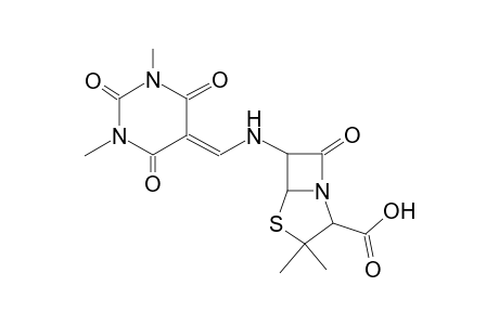 6-{[(1,3-dimethyl-2,4,6-trioxotetrahydro-5(2H)-pyrimidinylidene)methyl]amino}-3,3-dimethyl-7-oxo-4-thia-1-azabicyclo[3.2.0]heptane-2-carboxylic acid