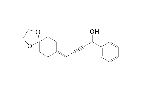 4-(1,4-Dioxaspiro[4.5]dec-8-ylidene)-1-phenylbut-2-yn-1-ol