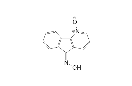 Indeno[1,2-b]pyridin-5-one, 1-oxide, oxime