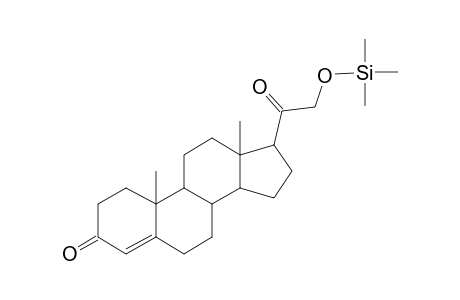 Deoxycorticosterone, mono-TMS