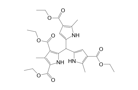 5-[(bis(4-carboxy-5-methylpyrrol-2-yl)methyl]-3-methylpyrrole-2,4dicarboxylic acid, tetraethyl ester