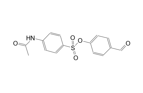 4-formylphenyl 4-(acetylamino)benzenesulfonate
