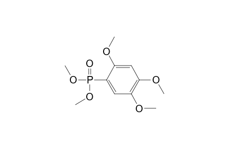 Phosphonic acid, (2,4,5-trimethoxyphenyl)-, dimethyl ester
