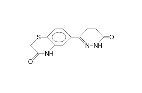 2H-1,4-Benzothiazin-3(4H)-one, 6-(1,4,5,6-tetrahydro-6-oxo-3-pyridazinyl)-