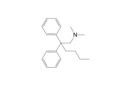 N,N-dimethyl-2,2-diphenyl-hexan-1-amine