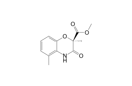 (R)-(-)-Methyl 2,5-dimethyl-3-oxo-3,4-dihydro-2H-1,4-benzoxazine-2-carboxylate