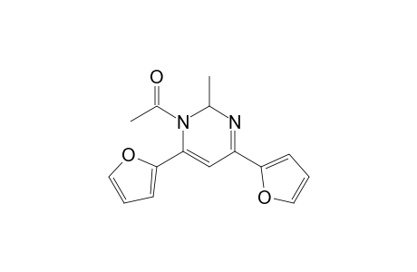 1-Acetyl-2-methyl-4,6-bis(2-furyl)-1,2-dihydropyrimidine