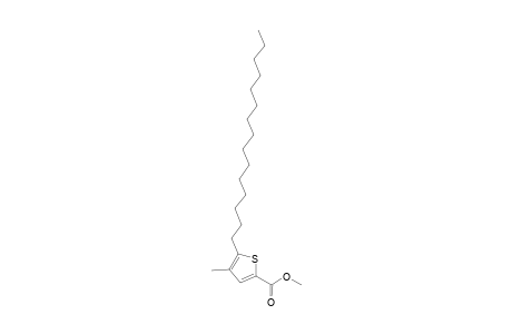 Methyl 4-methyl-5-pentadecyl-2-thiophenecarboxylate