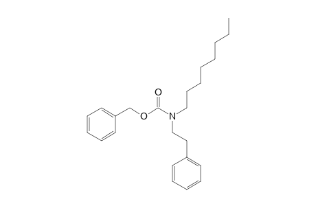 Carbonic acid, monoamide, N-(2-phenylethyl)-N-octyl-, benzyl ester