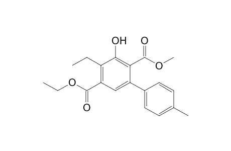 5-Ethyl 2-Methyl 4-Ethyl-3-hydroxy-4'-methylbiphenyl-2,5-dicarboxylate
