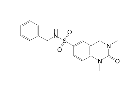 1,3-Dimethyl-2-oxidanylidene-N-(phenylmethyl)-4H-quinazoline-6-sulfonamide