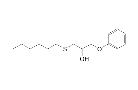 1-(Hexylthio)-3-phenoxypropan-2-ol