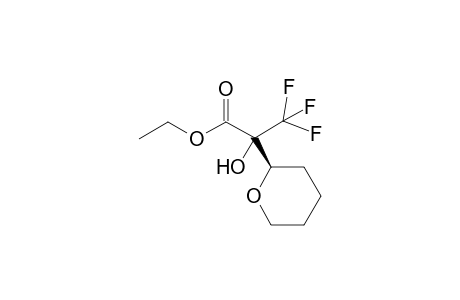 Ethyl (2R)-(+)-3,3,3-trifluoro-2-(2',3',4',5',6'-tetrahydro-2'H-pyran-2'-yloxy)-2-hydroxypropionate