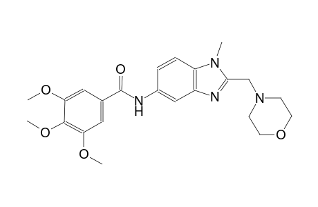 benzamide, 3,4,5-trimethoxy-N-[1-methyl-2-(4-morpholinylmethyl)-1H-benzimidazol-5-yl]-