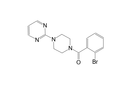 2-[4-(2-bromobenzoyl)-1-piperazinyl]pyrimidine
