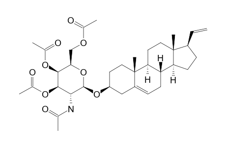 3-BETA-PREGNA-5,20-DIENYL-2'-ACETAMIDO-2'-DEOXY-3',4',6'-TRI-O-ACETYL-BETA-D-GALACTOPYRANOSIDE