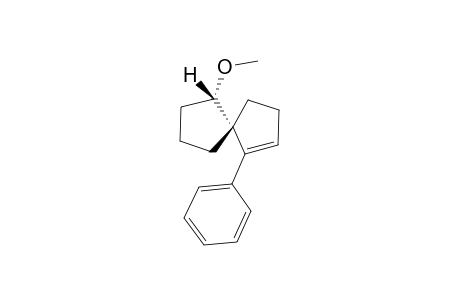 (1S,5R)-1-Methoxy-6-phenylspiro[4.4]non-6-ene
